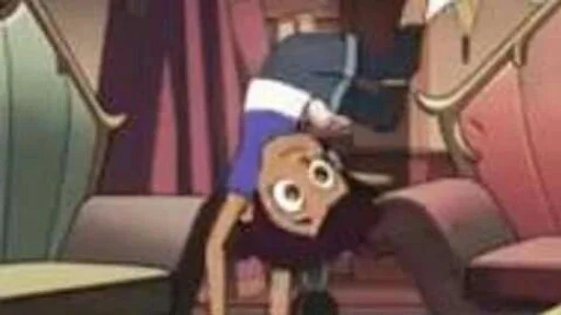 cartoon person indoor