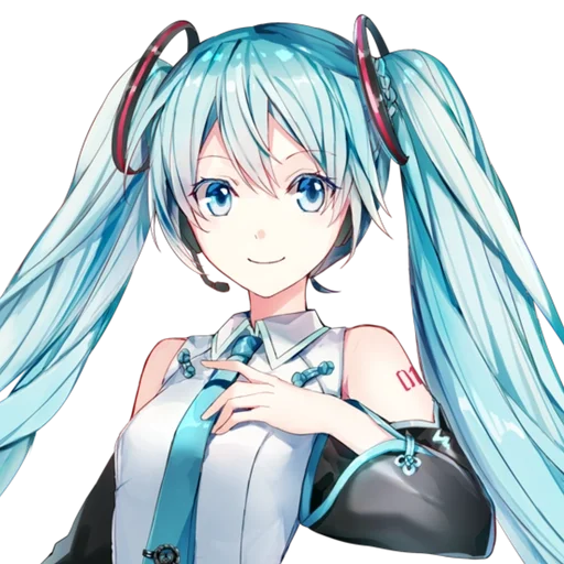 Хацуне Мику ‹@kanquxstickers› :: @fStikBot - мультфильм