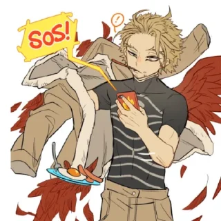 Стикер Hawks. - 10