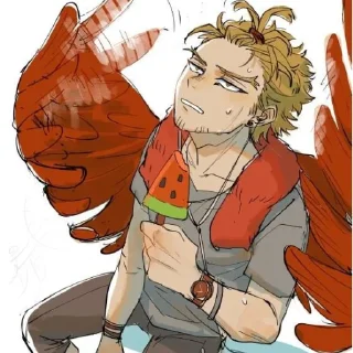 Стикер Hawks. - 4