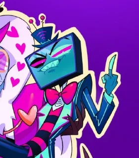 Стикер @Angel_Dust_star - 8