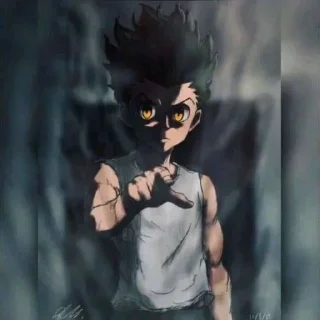 Стикер HxH @anime_sticks - 5