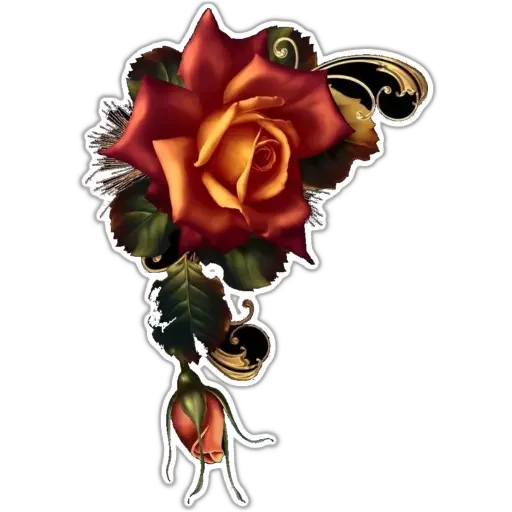 Стикер HeartOfFireHitaFantasy - 1