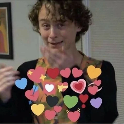 Sticker Сердце оно и осд by @fStikBot - 10