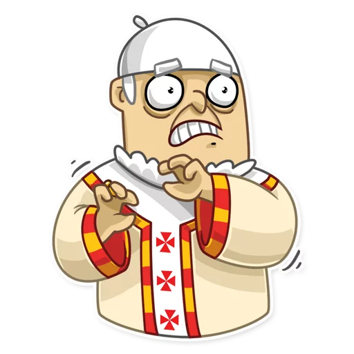 Sticker HeartfulPope - 1