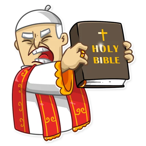 Sticker HeartfulPope - 1
