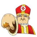 Sticker Pope - 1