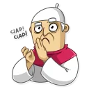 Sticker Pope - 8