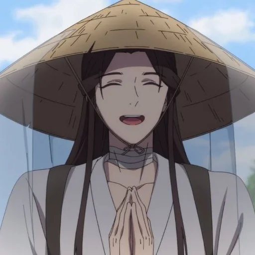 anime cartoon human face