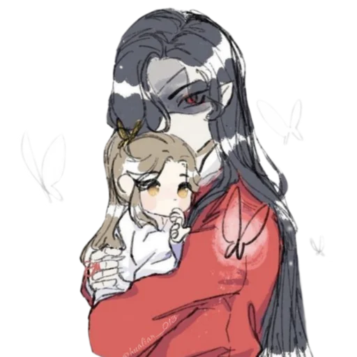 аниме иллюстрация эскиз