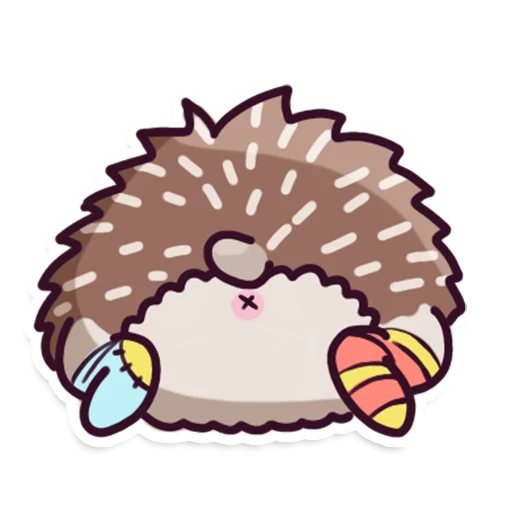 Sticker Hedgehog @artrarium - 10