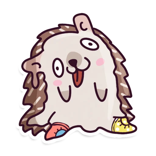 Sticker Hedgehog @artrarium - 0