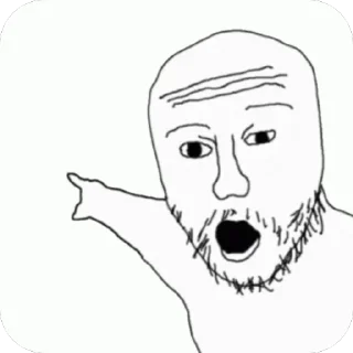 Стикер Хехе - 6