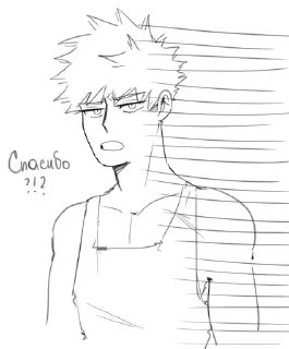 Sticker Мемы нот хехе - 8