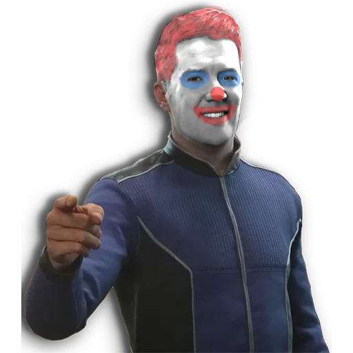 person human face clothing