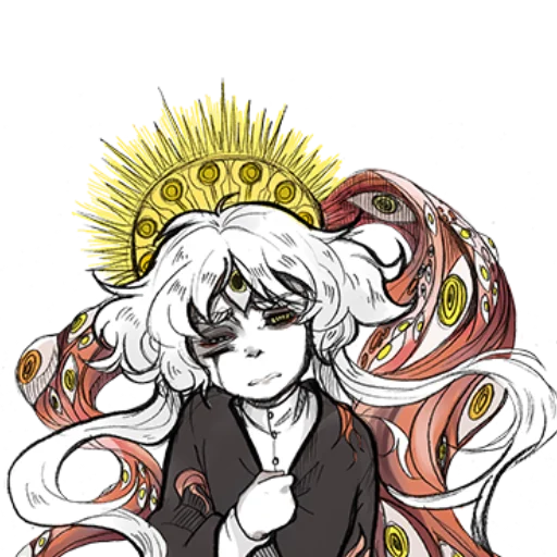 аниме иллюстрация эскиз