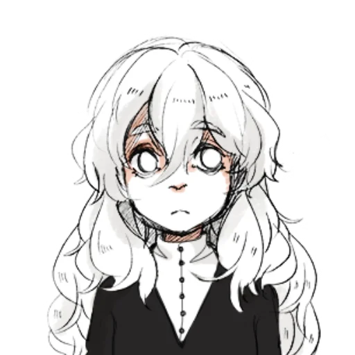 аниме эскиз искусство