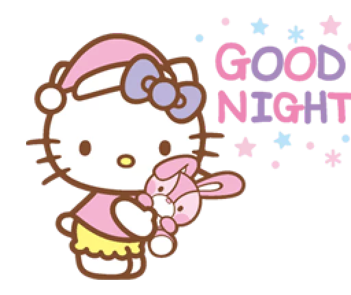 Стикер Hello Kitty (Happy Days ver.) - 11