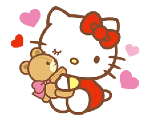 Стикер Hello Kitty (Happy Days ver.) - 9