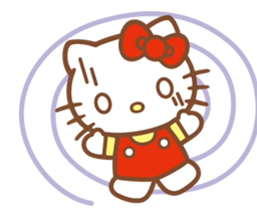 Стикер Hello Kitty (Happy Days ver.) - 7