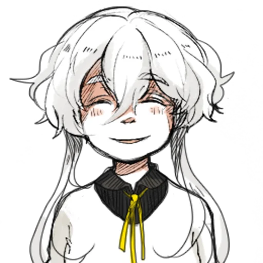 anime sketch illustration