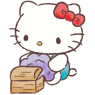 Sticker Привет Китти! @Nyasticks - 3