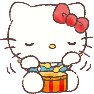 Sticker Привет Китти! @Nyasticks - 5