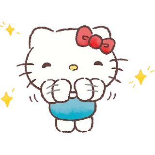 Sticker Привет Китти! @Nyasticks - 9