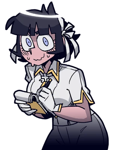 Стикер Edison's Helltaker - 11