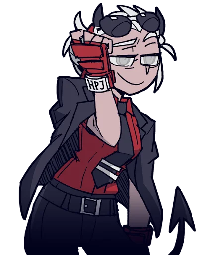 Стикер Edison's Helltaker - 6