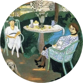 Стикер Henri Matisse @stickersb2b - 2