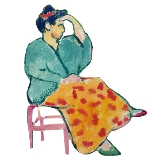 Стикер Henri Matisse @stickersb2b - 0