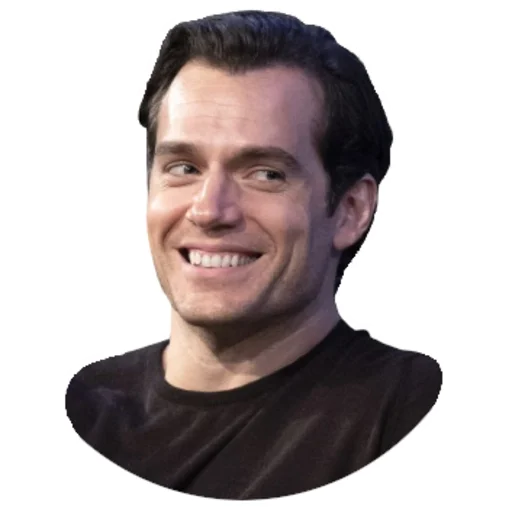 human face smile man