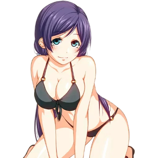 cartoon anime human face