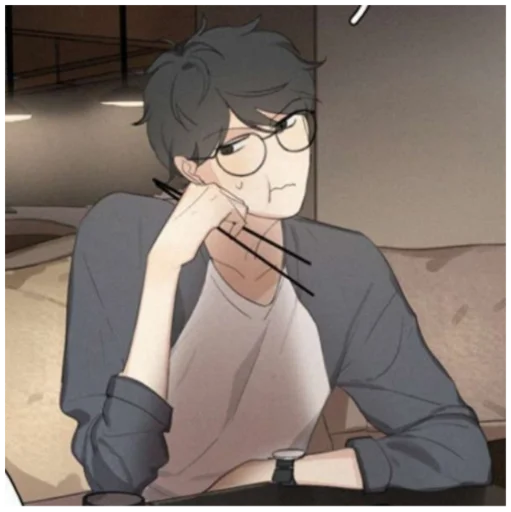 аниме мультфильм человеческое лицо