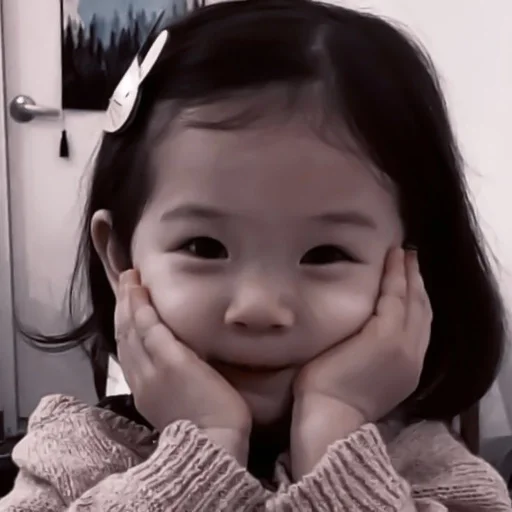 person toddler human face