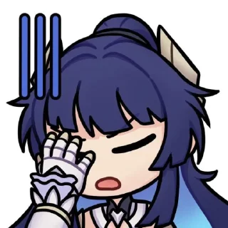 Стикер Honkai impact Sticker 🐟 [ @FelisArsip ] @Aicko0 - 10