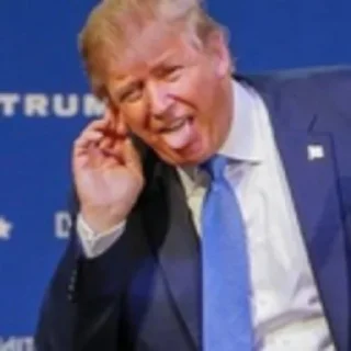 Sticker Трамп - 0