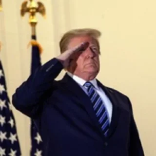 Sticker Трамп - 9