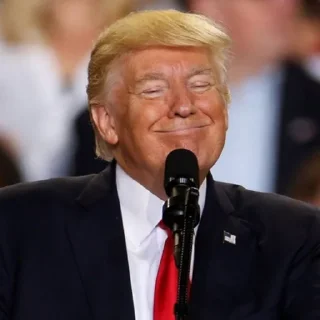 Sticker Трамп - 3