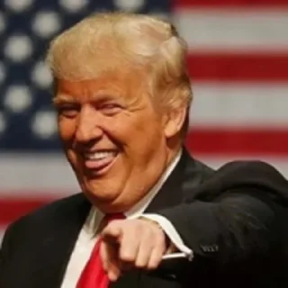 Sticker Трамп - 6