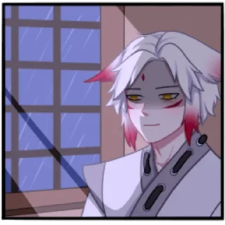 Стикер Хидэ by @offstikbot - 1