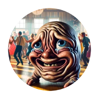 Sticker High on Cringe - 9