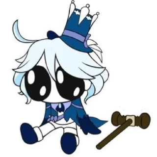 Sticker Я всех засужу хихихаха - 4