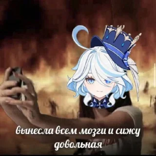 Sticker Я всех засужу хихихаха - 0