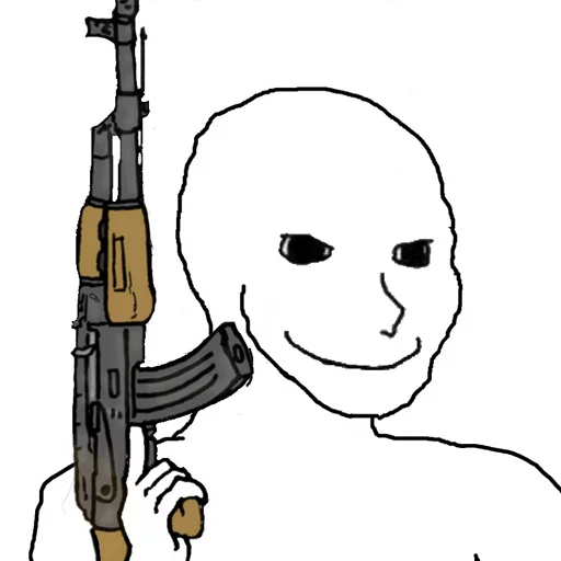 sketch drawing weapon