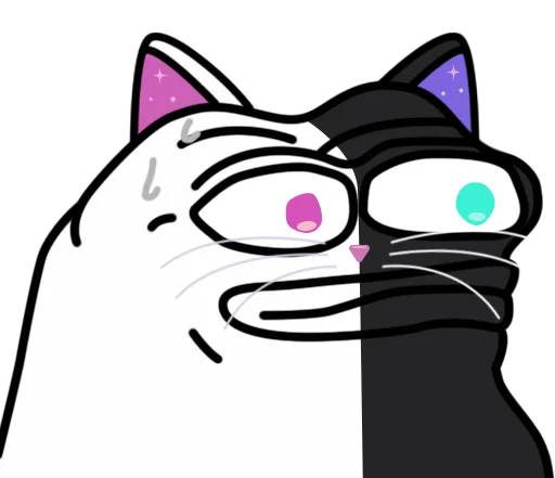 Стикер HikoTheMeow - 1