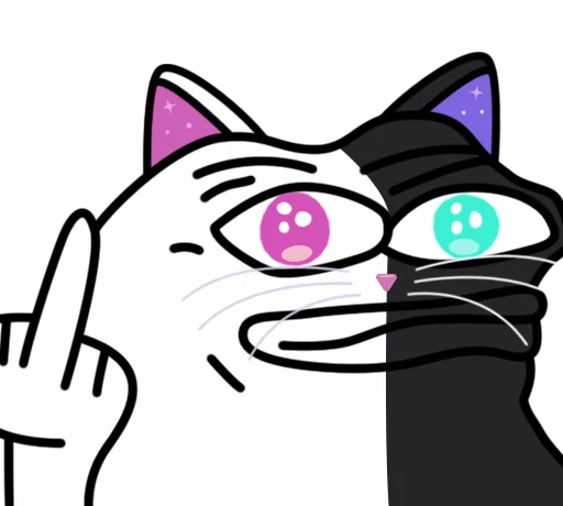 Стикер HikoTheMeow - 1
