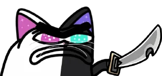 Стикер Hiko The Meow - 8