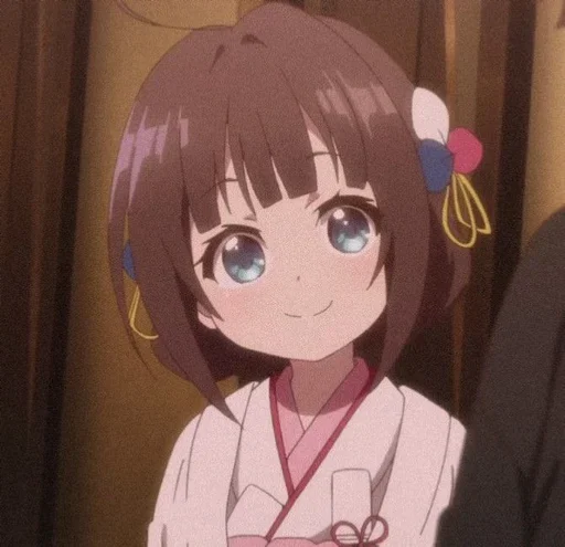 Hinatsuru by @anime_stickerr - 